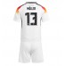 Maillot de foot Allemagne Thomas Muller #13 Domicile vêtements enfant Europe 2024 Manches Courtes (+ pantalon court)